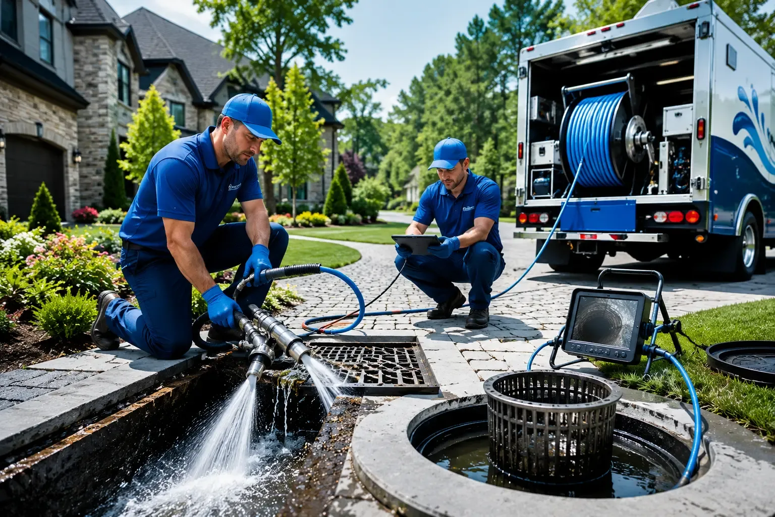 Local outdoor drain cleaning professionals in Holcombe, WI
